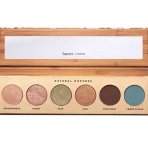 NIB, Butter London, Natural Goddess, 6 shade‎ eyeshadow Palette
